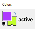 Current Color Selection Icons