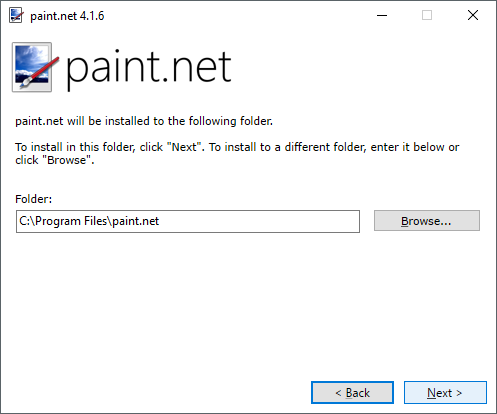 Install Paint Net