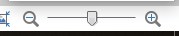 Status Bar Zoom Slider Control