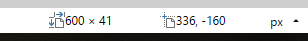 Status Bar Image/Cursor Size