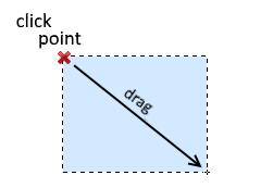 Making a rectangular Selection